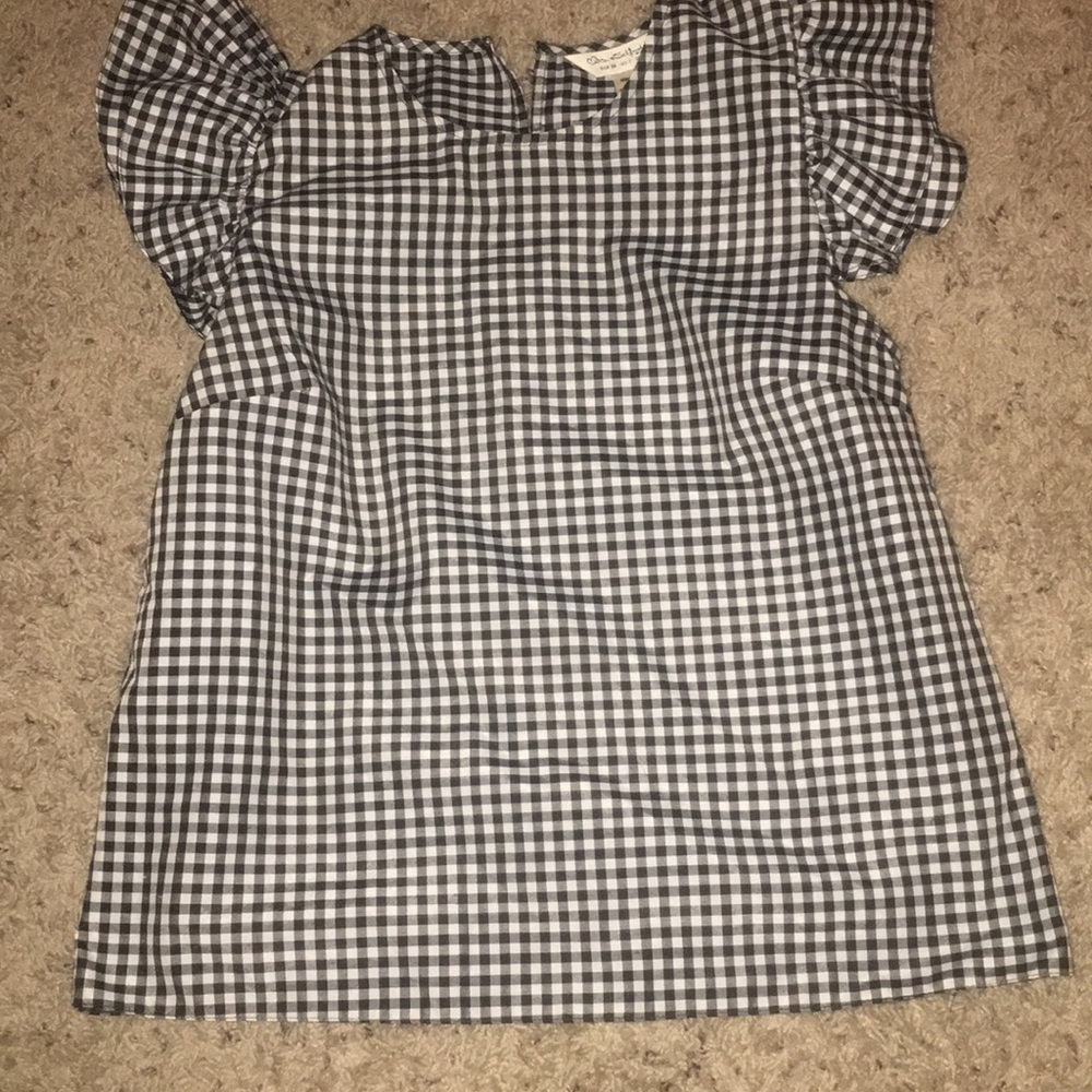 Gingham blouse